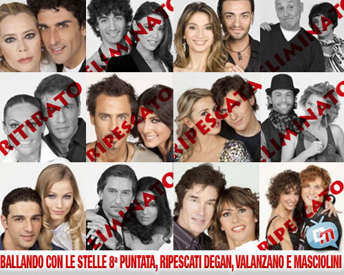 BALLANDO CON LE STELLE 6: TORNANO IN GARA BENEDETTA VALANZANO, RAZ DEGAN E STEFANO MASCIOLINI