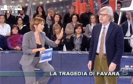 VITTORIO SGARBI IN PANCHINA PER DUE DOMENICHE: BARBARA D’URSO LO METTE IN “PUNIZIONE”