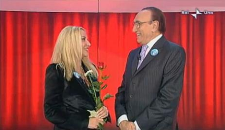 SANREMO 2010: ANTONELLA CLERICI RIFILA IL “DUE DI PICCHE (ARTISTICO)” A PIPPO BAUDO