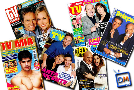 SETTIMANALI TV IN NETTO CALO (SORRISI -8,6%): LE NOTIZIE PRIMA PASSANO SUL WEB (DM +218,63%)