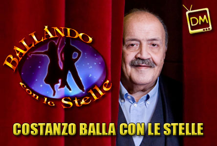 MAURIZIO COSTANZO ALLA CORTE DI MILLY CARLUCCI PER BALLARE CON LE STELLE