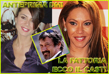 BOOM! A LA FATTORIA ARRIVANO TONY SPERANDEO, GIOVANNA REI E LINDA BATISTA. AL TELEVOTO PER L’INGRESSO GIOVANNA REI E DANIELA MARTANI. ECCO IL CAST COMPLETO