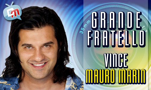 MAURO MARIN VINCE IL GRANDE FRATELLO 10
