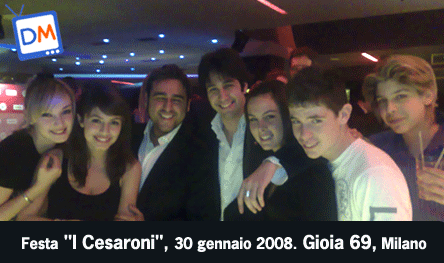 Alessandra Mastronardi, Matteo Branciamore, Davide Maggio e cast I Cesaroni @ Davide Maggio .it