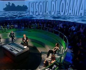 YES, WEEK END: L’ISOLA, QUARTA CAMERA DEL PARLAMENTO ITALIANO. LUXURIA E BELEN AD ANNOZERO, LE GEMELLINE DAL PREMIER BERLUSCONI