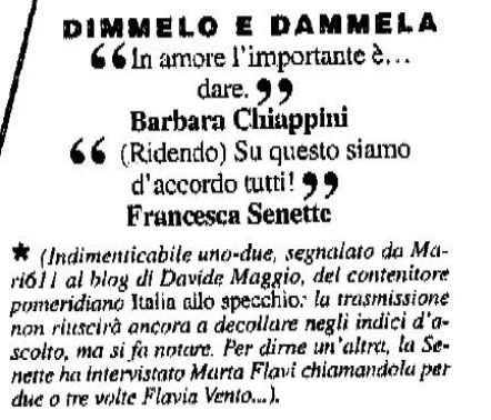 Chi Parole - Dimmelo e Dammela