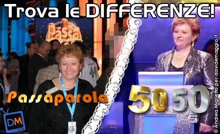 PIOVE SUL BAGNATO : I 247.500 EURO DI FIFTY FIFTY AD UNA EX CAMPIONESSA DI PASSAPAROLA