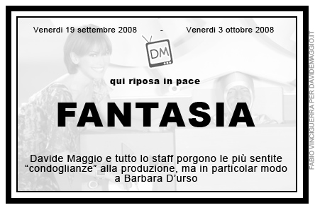 FANTASIA, MEDIASET SPEZZA L’INCANTESIMO DELLA D’URSO. VENERDI L’ULTIMA PUNTATA