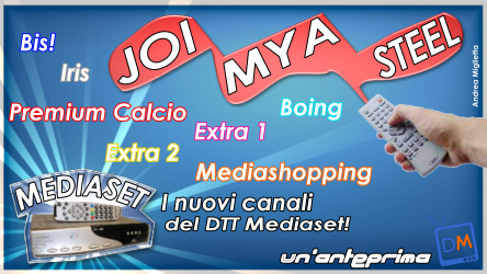 ANTEPRIMA DM : MEDIASET, LA RIVOLUZIONE DIGITALE (TERRESTRE) DI GENNAIO!