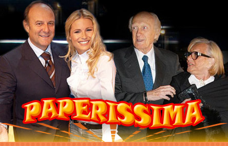 PAPERISSIMA AI NASTRI DI PARTENZA. SANDRA E RAIMONDO OSPITI DELLA PRIMA PUNTATA