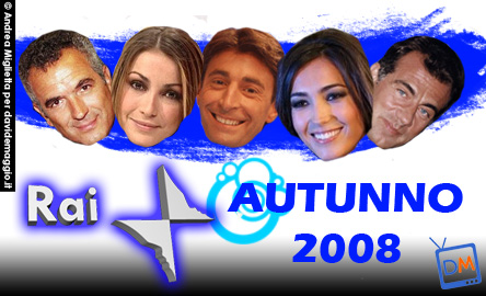 PALINSESTI RAI 2008/2009 : RIVOLUZIONE ANNUNCIATA, RIVOLUZIONE MANCATA. LA BALIVO VUOLE FESTEGGIARE ALLA DEAR. LA SENETTE AL POMERIGGIO DI RAIDUE.