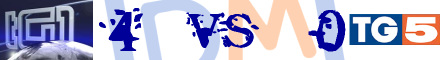 TG1 VS TG5 @ Davide Maggio .it