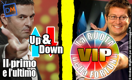 LA RUOTA DELLA FORTUNA VIP, FIRST AND LAST E UP AND DOWN: I NUOVI GAME SHOW DELL’AUTUNNO DI ITALIA1