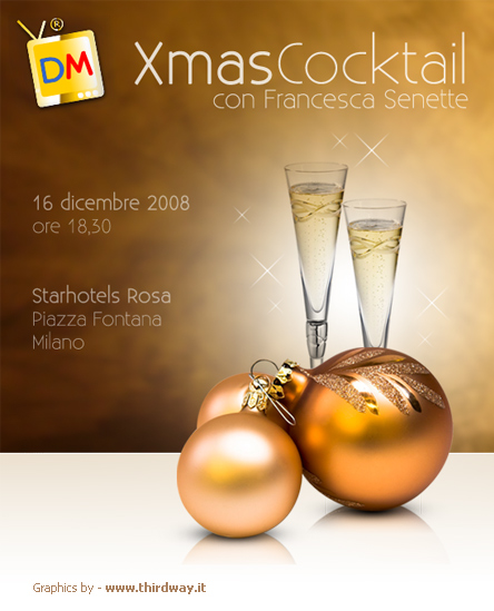 DM X-MAS COCKTAIL CON FRANCESCA SENETTE