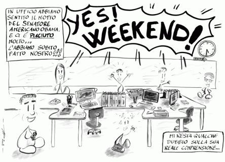 YES, WEEK END: L’ONOREVOLE BOCCHINO