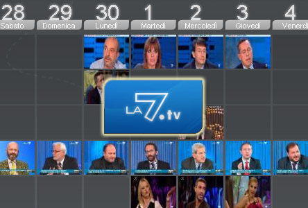 TELECOM ITALIA PUNTA SULL’ON DEMAND CON IL NUOVO LA7.TV