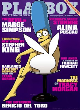 MARGE SIMPSON NUDA PER PLAYBOY. E MENTRE I SIMPSON SPOPOLANO NEL PRESERALE DI ITALIA1, CHE NE SARA’ DEL POMERIGGIO?