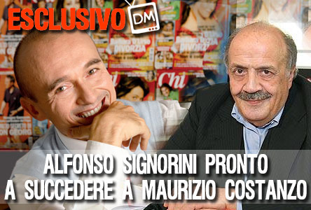 ESCLUSIVO DM! CHE SUCCESSIONE SIA: ALFONSO SIGNORINI PRONTO A PRENDERE IL POSTO DI MAURIZIO COSTANZO