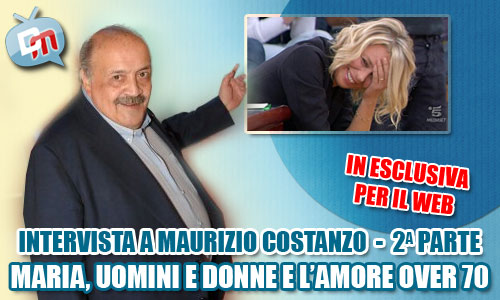 MAURIZIO COSTANZO A DM: SONO AL FESTIVAL DI SANREMO GRAZIE A LUCIO PRESTA E MARIA.