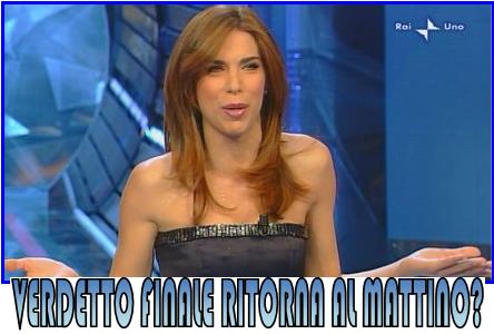 DIETRO FRONT PER VERDETTO FINALE: IL TRIBUNALE DI VERONICA MAYA RITORNA ALLE 10 DEL MATTINO?