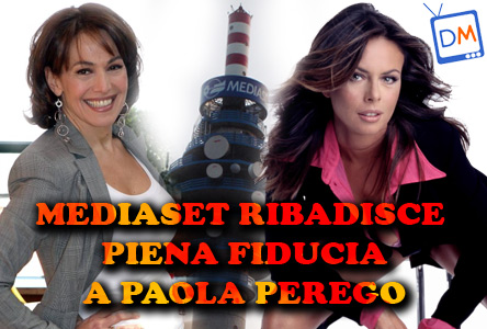 MEDIASET RIBADISCE PIENA FIDUCIA A PAOLA PEREGO. “GESTO RIPARATORIO” SUFFICIENTE?