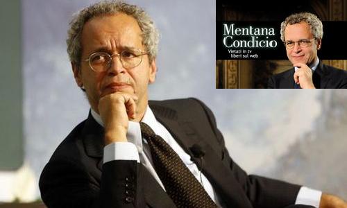 MENTANA CONDICIO: VIETATI IN TV, LIBERI SUL WEB