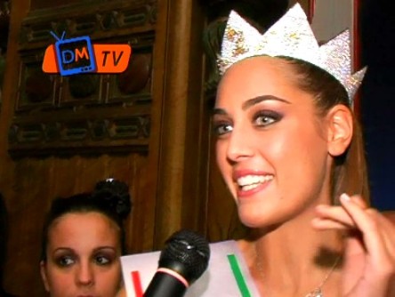 MISS ITALIA 2009, MARIA PERRUSI, E TUTTE LE REGINETTE DI BELLEZZA ELETTE SU DM TV