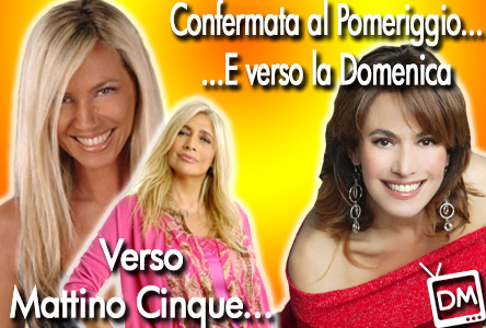 MARA VENIER AL POSTO DELLA D’URSO A MATTINO CINQUE?