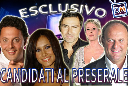 ESCLUSIVO! ECCO CONDUTTORI E GAME SHOW IN “NOMINATIONS” PER IL NUOVO PRESERALE ESTIVO DI CANALE5: TOTAL RECALL (Scotti o Marcuzzi), TIRA & MOLLA (Brignano e Coppa) E 1 CONTRO 100 (Liorni)