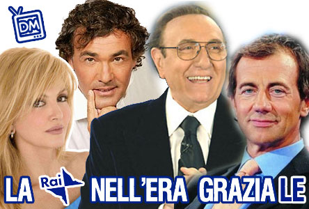 LA RAI NELL’ERA GRAZIALE /7: “I SOPRAVVISSUTI AL CICLONE FABRIZIO: MILLY CARLUCCI, MASSIMO GILETTI, PIPPO BAUDO E MICHELE CUCUZZA”