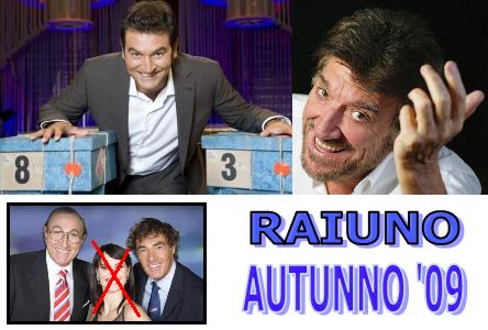 L’AUTUNNO DI RAIUNO: (COME DM ANTICIPATO) GIGI PROIETTI SHOW, I PACCHI AL SABATO SERA E UNA “DOMENICA IN” DIMEZZATA