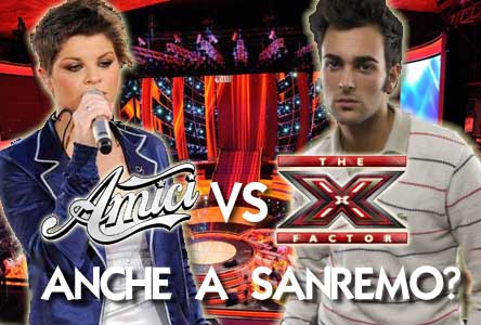 SANREMO 2010: PAOLO BONOLIS SI ALLONTANA, ALESSANDRA AMOROSO SI AVVICINA. SARA’ SCONTRO TRA IDOLI DA TALENT SHOW?