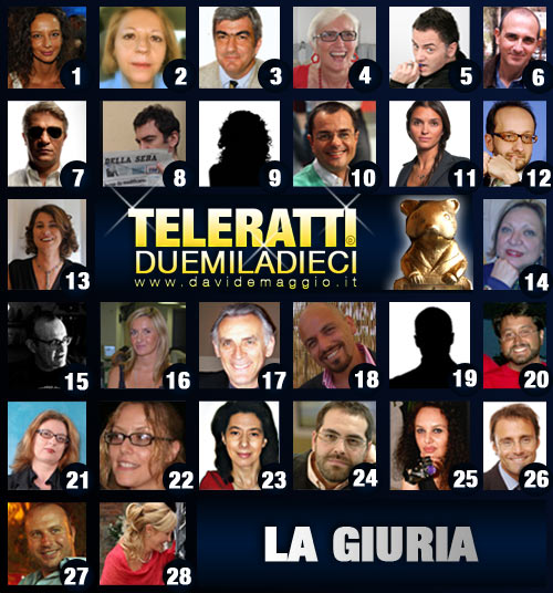 TELERATTI 2010: ECCO LA SUPER GIURIA DI QUALITA’.