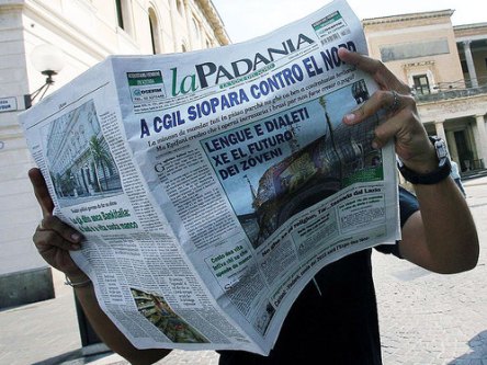 FRATELLI D’ITALIA, I TG IN DIALETTO SON DESTI: IL MANCATO PRIMATO PADANO