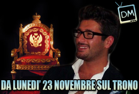 UOMINI E DONNE: FEDERICO D’AGUANNO E’ IL NUOVO TRONISTA