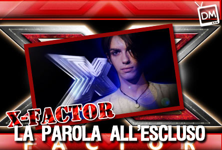 X FACTOR 3, LE 5 DOMANDE ALL’ESCLUSO. MARIO SPADA: “SONO UN METALLARO, E SONO USCITO PERCHE’ SAREBBE ENTRATA CRISTIANA”