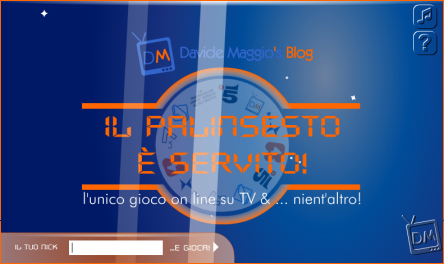Il Palinsesto è Servito (DM On Line Game) @ Davide Maggio .it