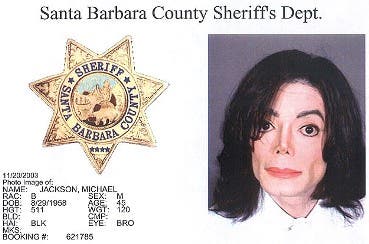 Michael Jackson arresting image @ Davide Maggio .it