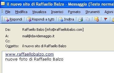 Raffaello Balzo mail @ Davide Maggio .it