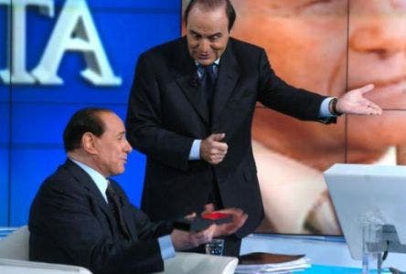 Porta a Porta (Bruno Vespa e Silvio Berlusconi) @ Davide Maggio .it