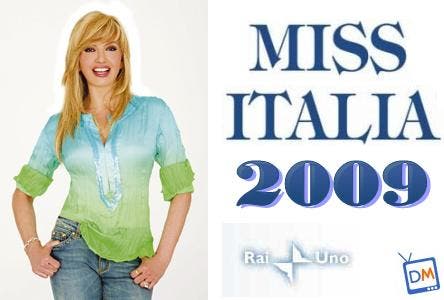 Milly Carlucci - Miss Italia 2009