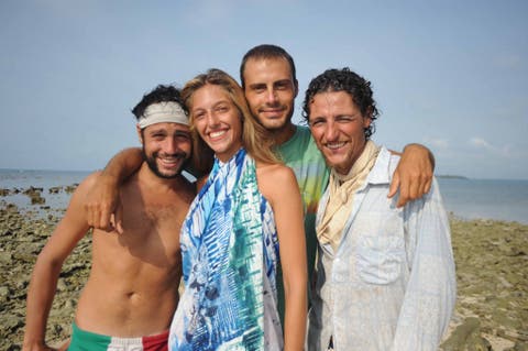 Isola dei Famosi 7, i finalisti Domenico Nesci, Guenda Goria, Daniele Battaglia e Luca Rossetto