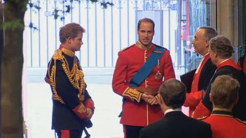 Royal Wedding: il Principe William a Westminster Abbey