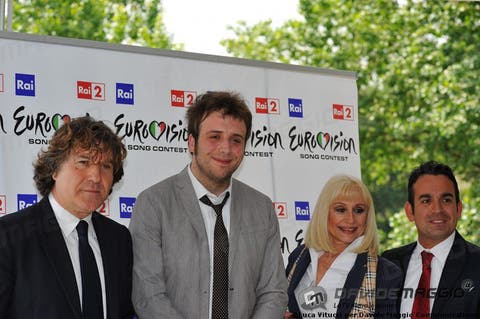 Eurovision Song Contest 2011: Massimo Liofredi, Raphael Gualazzi e Raffaella Carrà