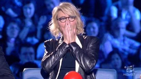 Maria De Filippi nella prima puntata di Italia's Got Talent 2