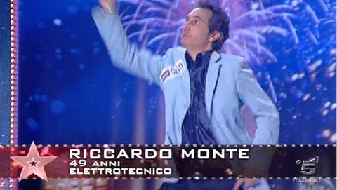 Italia's Got Talent 2 Prima Puntata - Riccardo Monte (1)