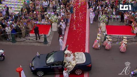 Il Matrimonio tra il Principe Alberto di Monaco e Charlene Wittstock nel Principato di Montecarlo (58)