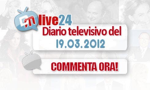 Diario della Televisione Italiana del 19 marzo 2012