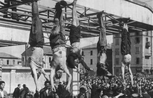 Benito Mussolini, Piazzale Loreto