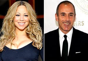 I più pagati della tv americana Mariah Carey e Matt Lauer